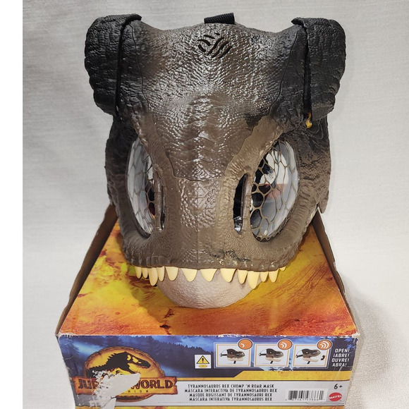 Jurassic world t-rex chomp and roar mask - Picture 2 of 4